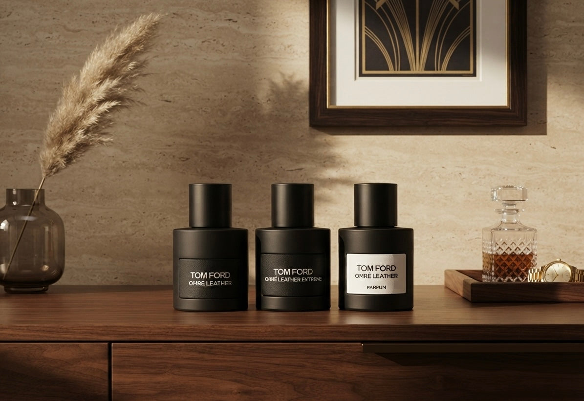 Tom Ford Ombré Leather – مجموعة عطور فاخرة للرجال